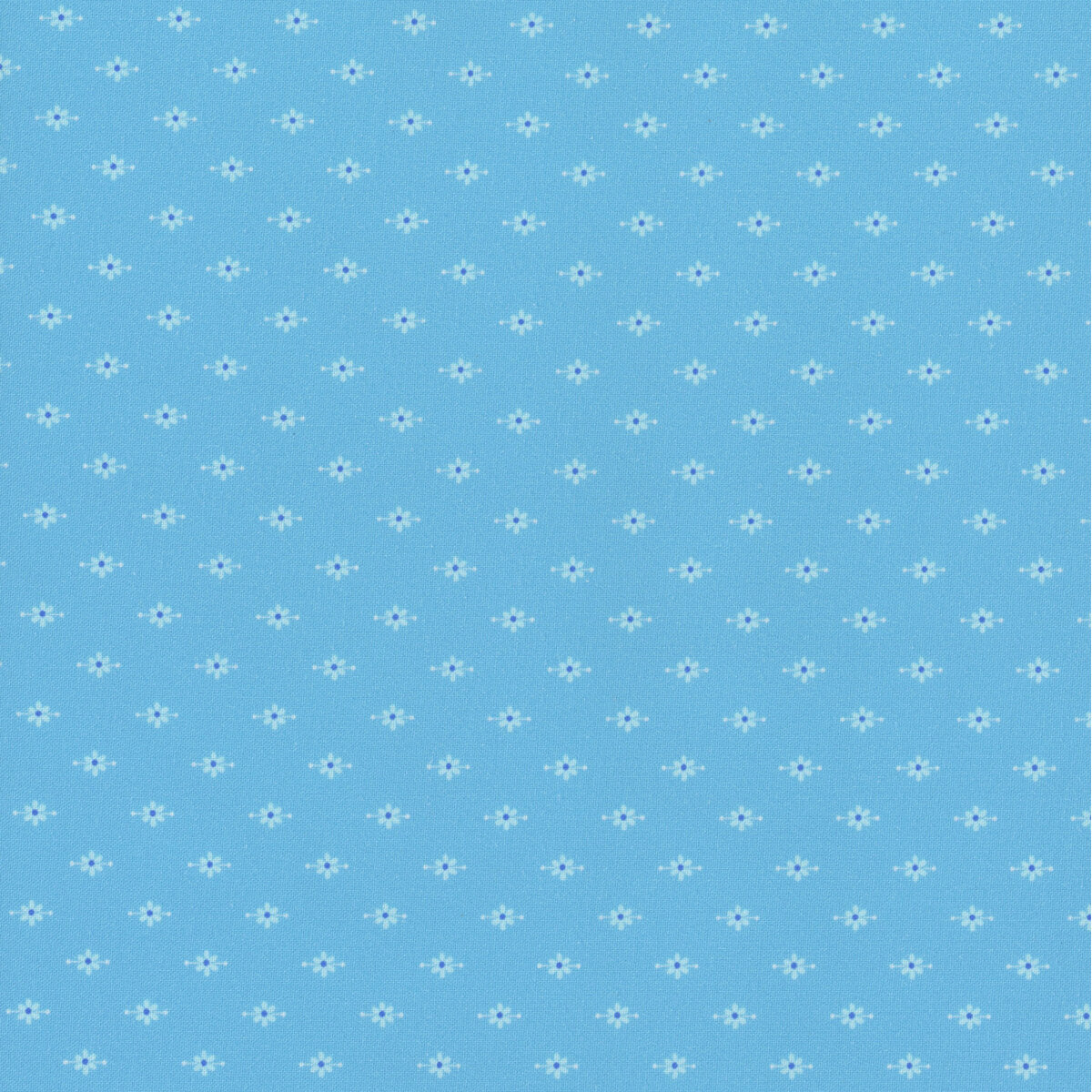 Plain and Simple | A-007-T | Flower Pin - Aquamarine