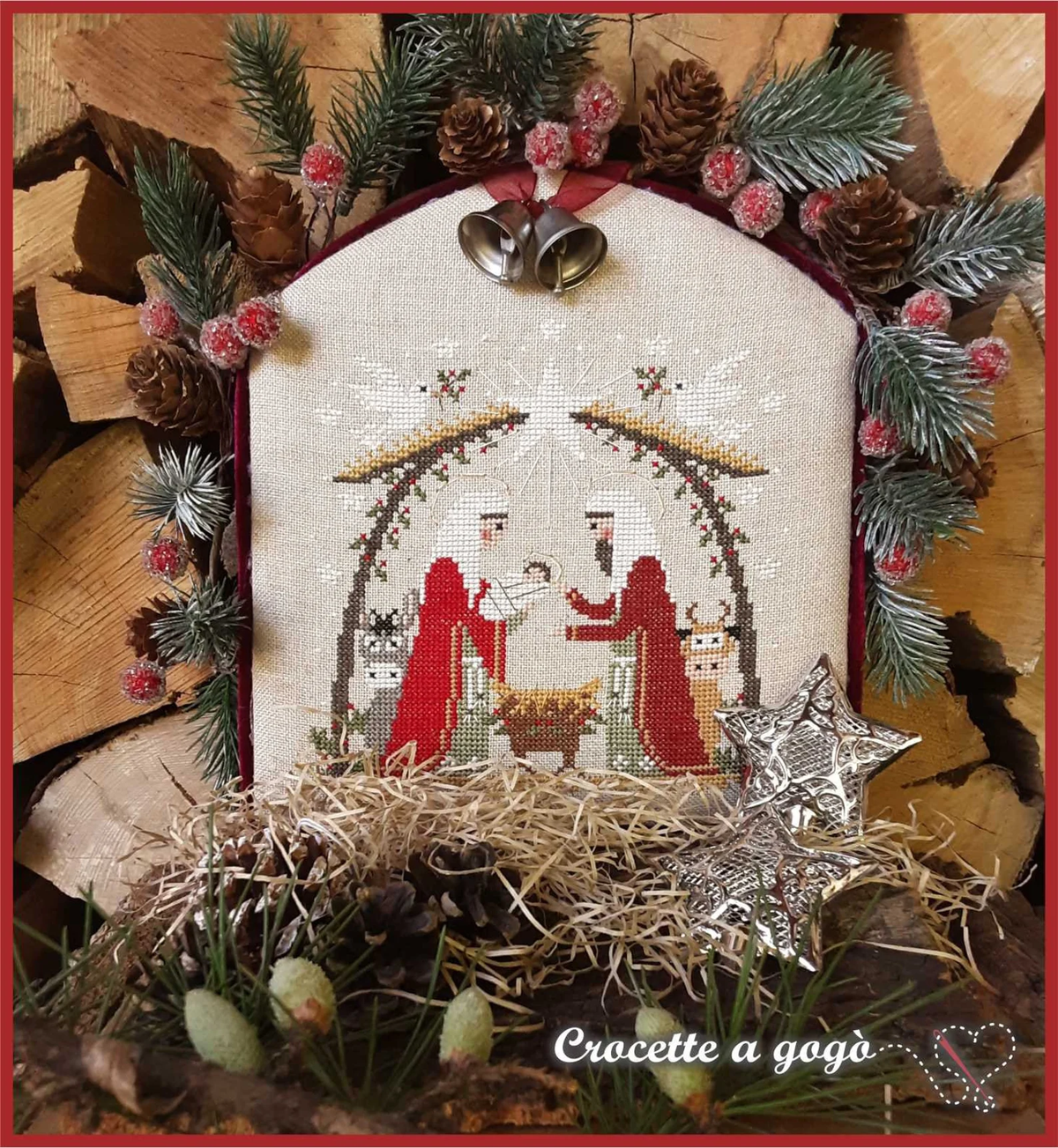 Nativity Collection 2 Cross Stitch by Crocette A Gogò - Paper Pattern