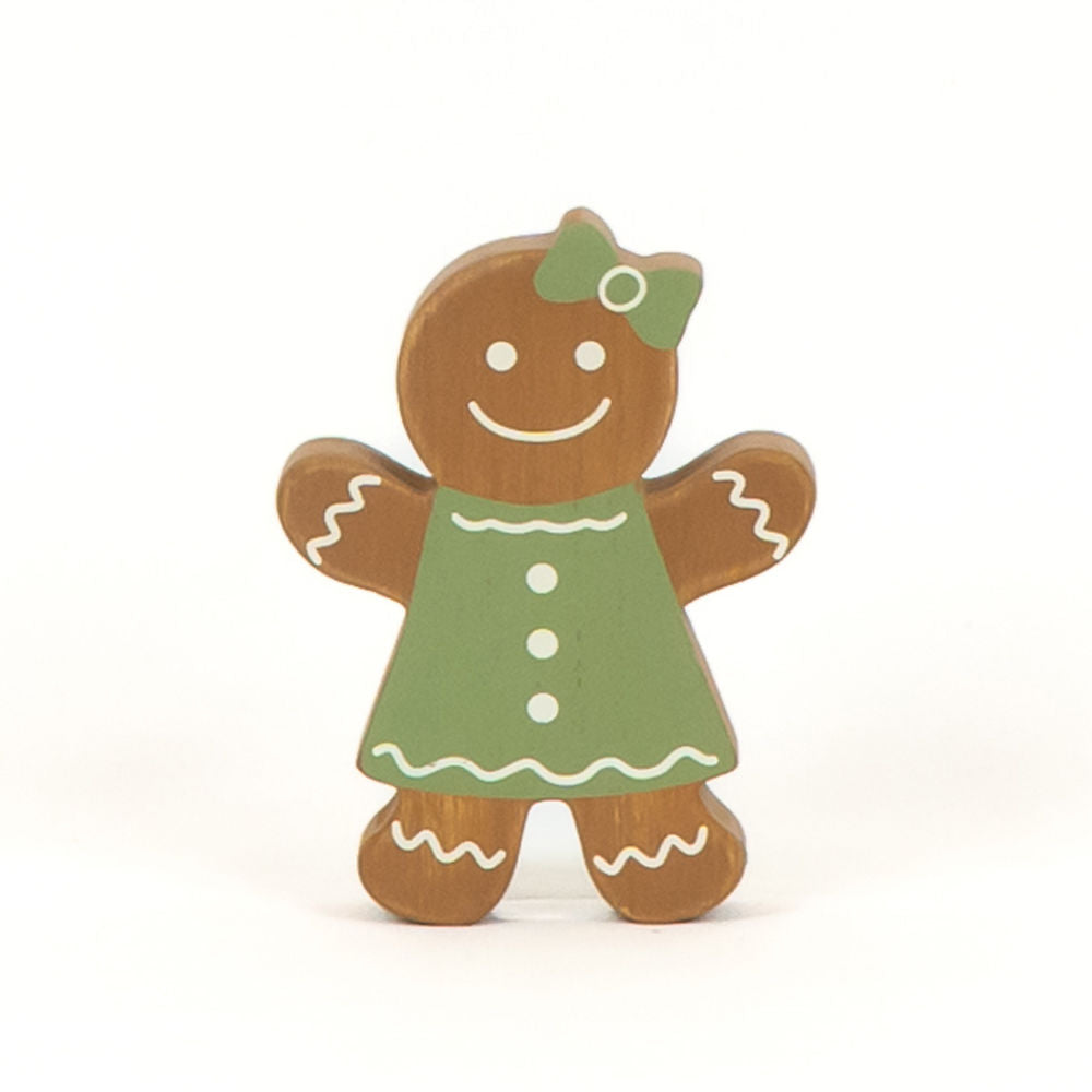 Gingerbread (Girl) | Feeling Frosty Collection | 4x5x1 chunky wood shape 71173