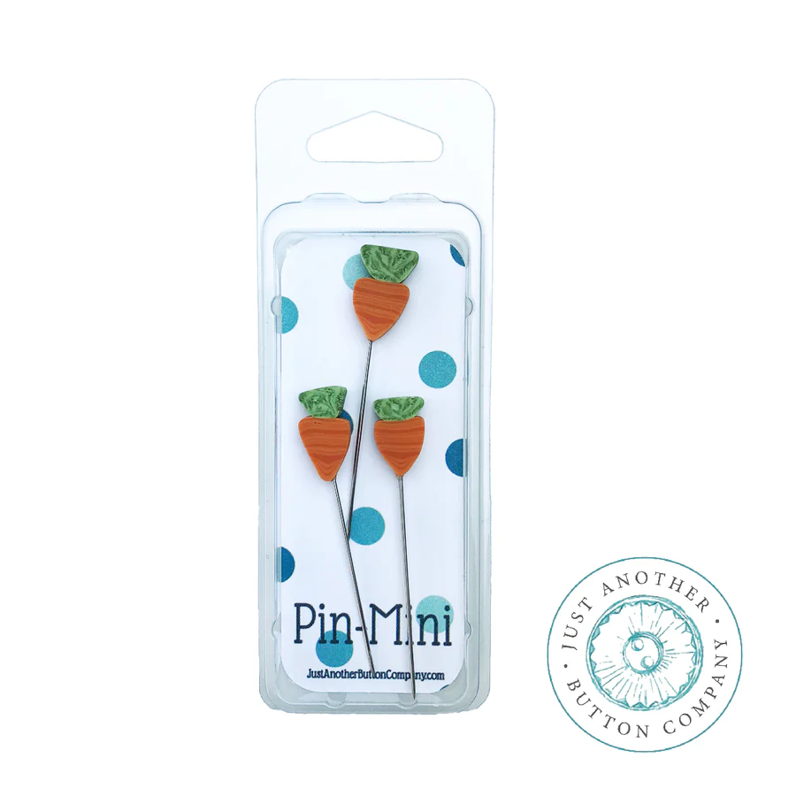 Pin-Mini: Carrots by Just Another Button Company