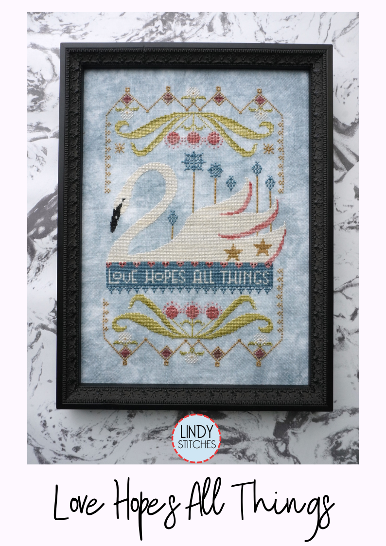 Pre-Order - Love Hopes All Things Cross Stitch by Lindy Stitches - Paper Pattern