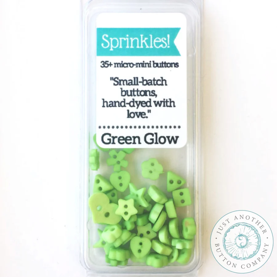 Green Glow Sprinkles Pack by Just Another Button Company