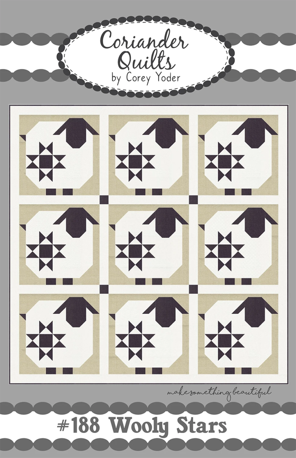 Wooly Stars Quilt Pattern by Corey Yoder - Paper Pattern