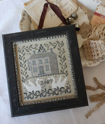 Anniversaries of the Heart: Swan Lake Cross Stitch by Blackbird Designs - Paper Pattern