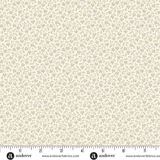 Pumpkin Licorice | A-1105-L | Droopy Floral - Whipped Cream