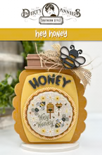 Hey Honey Cross Stitch by Dirty Annie's - Paper Pattern