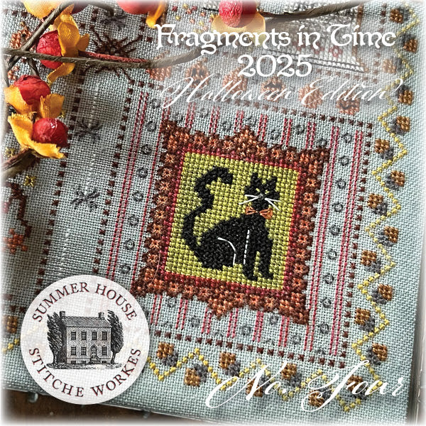 Fragments in Time 2025: Halloween Edition #4 Cross Stitch by Summer House Stitche Workes - Paper Pattern