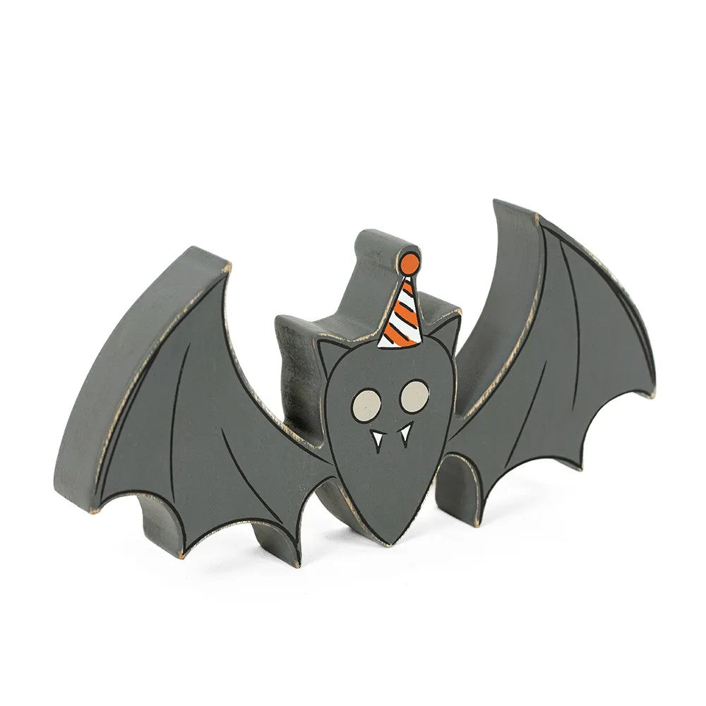 Bat | Sweet &amp; Spooky Collection | 9x4x1 reversible chunky wood shape | 55327