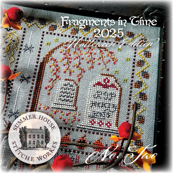 Pre-Order - Fragments in Time: Halloween Edition #2 Cross Stitch by Summer House Stitche Workes - Paper Pattern