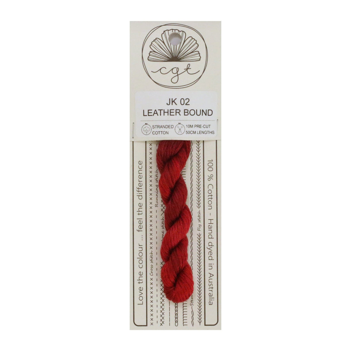Leatherbound Stranded - Cottage Garden Threads Cotton Floss #JK02