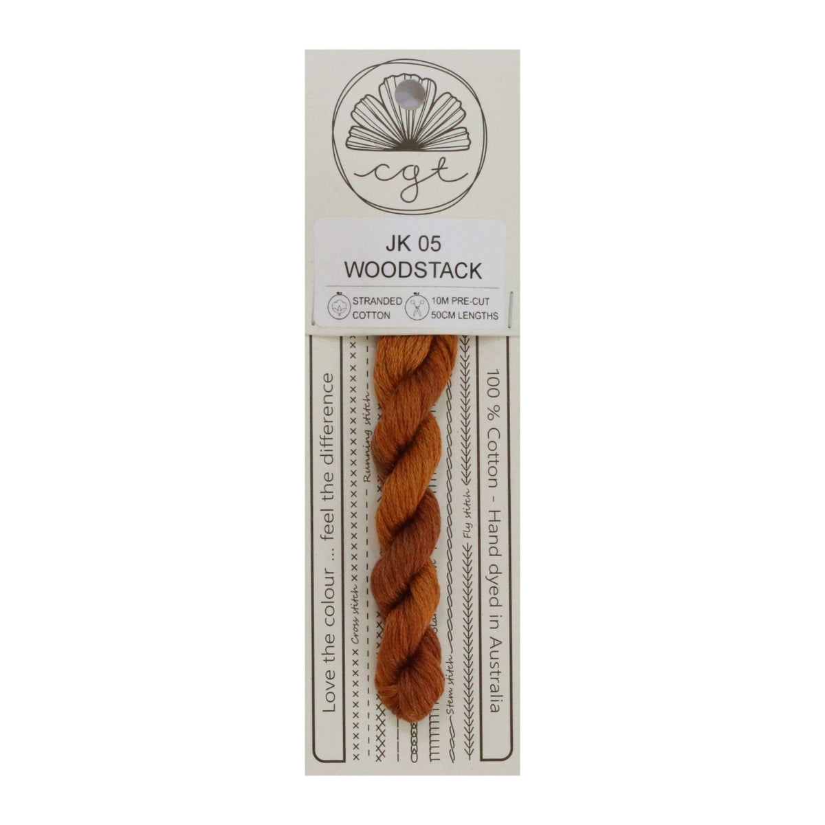 Woodstack Stranded - Cottage Garden Threads Cotton Floss #JK05
