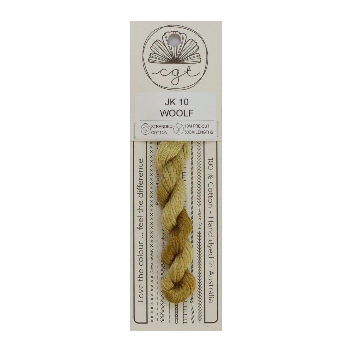 Woolf Stranded - Cottage Garden Threads Cotton Floss #JK10