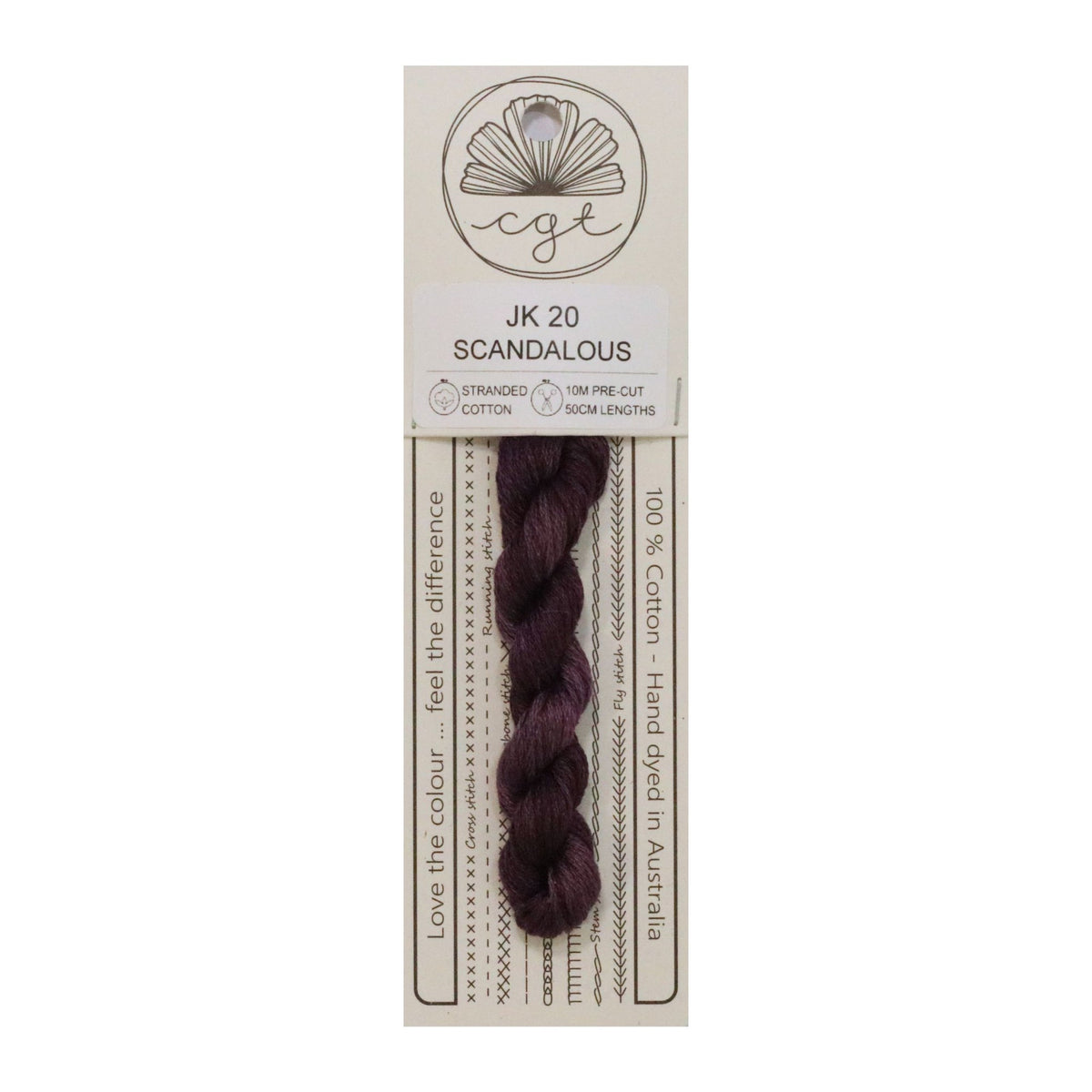 Scandalous Stranded - Cottage Garden Threads Cotton Floss #JK20