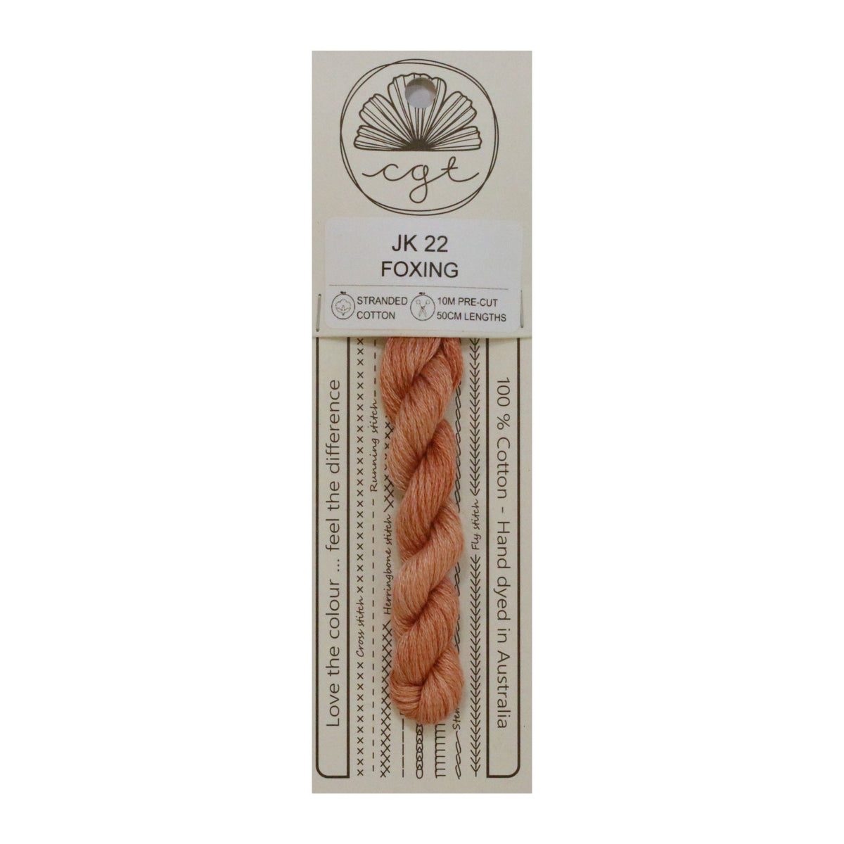 Foxing Stranded - Cottage Garden Threads Cotton Floss #JK22