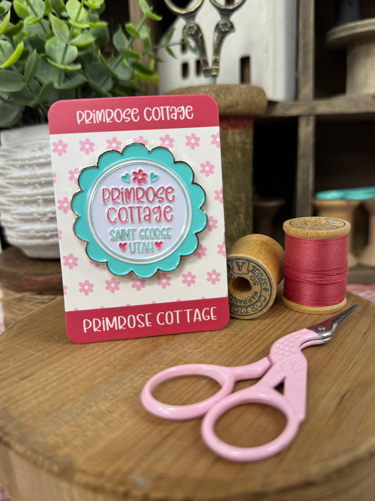 Primrose Cottage, Saint George, Utah Needle Minder  Designed by Lindsey Weight of Primrose Cottage
