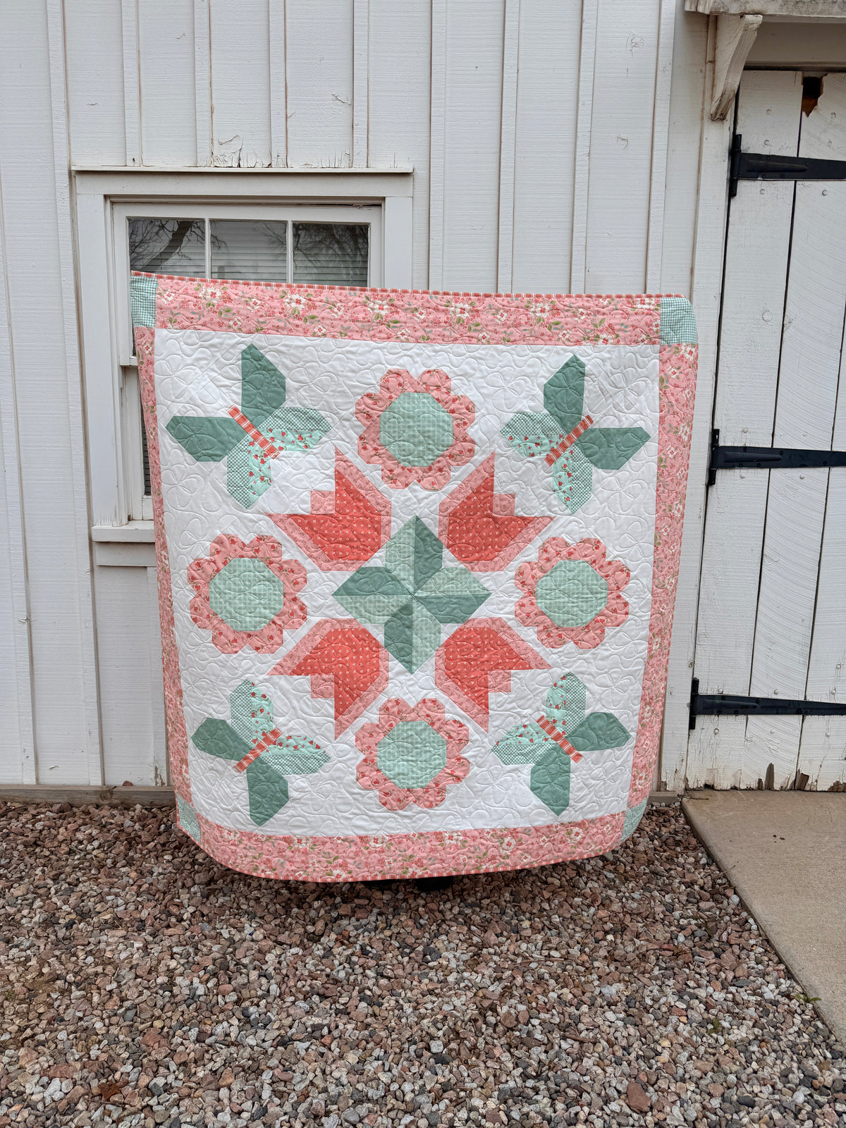 Spring Fling Sew Along Quilt Kit Using Sunbonnet by My Sew Quilty Life