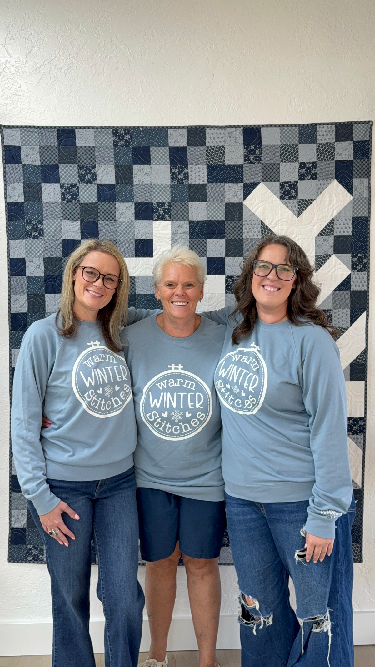 PRE-ORDER: Primrose Cottage Exclusive Unisex "Warm Winter Stitches" Sweatshirt -  Sizes XS - 3XL (Do NOT add any other items to this order!)