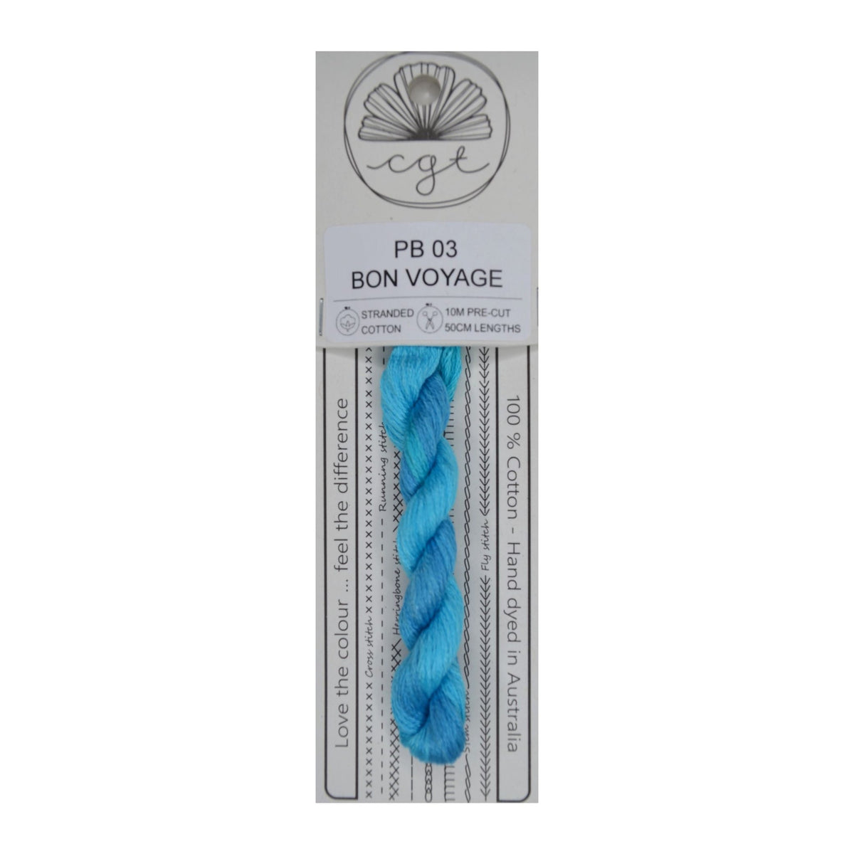 Bon Voyage Stranded - Cottage Garden Threads Cotton Floss #PB03