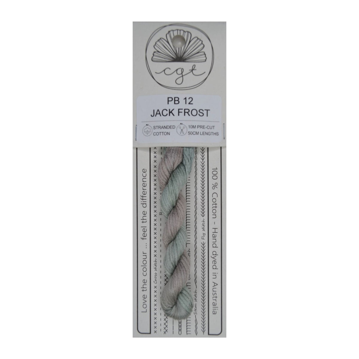 Jack Frost Stranded - Cottage Garden Threads Cotton Floss #PB12