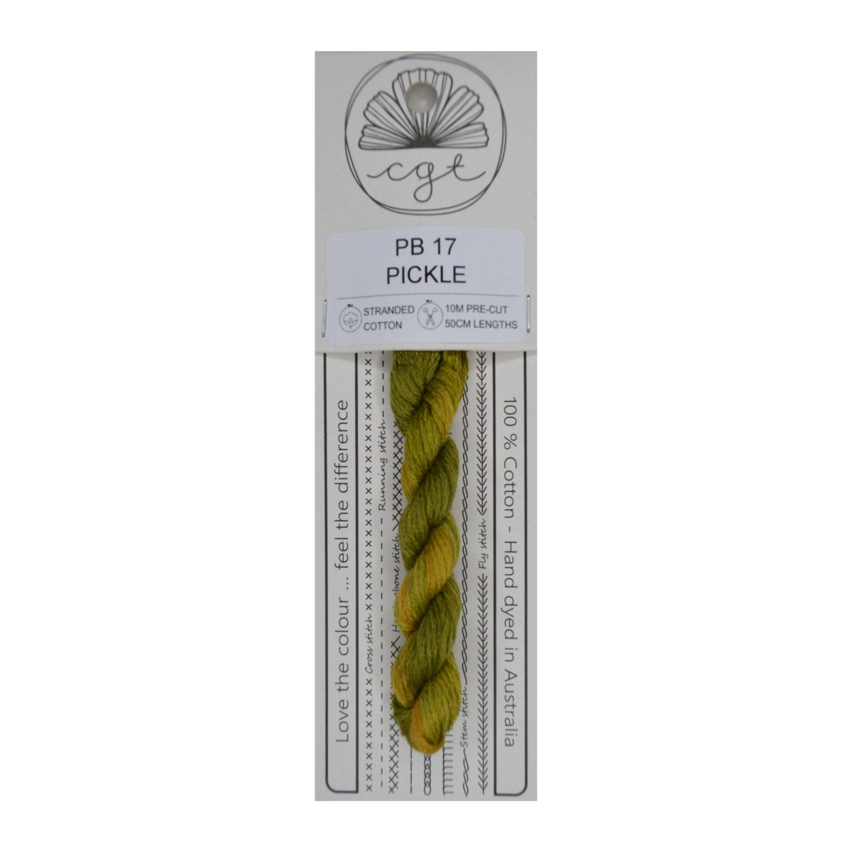 Pickle Stranded - Cottage Garden Threads Cotton Floss #PB17