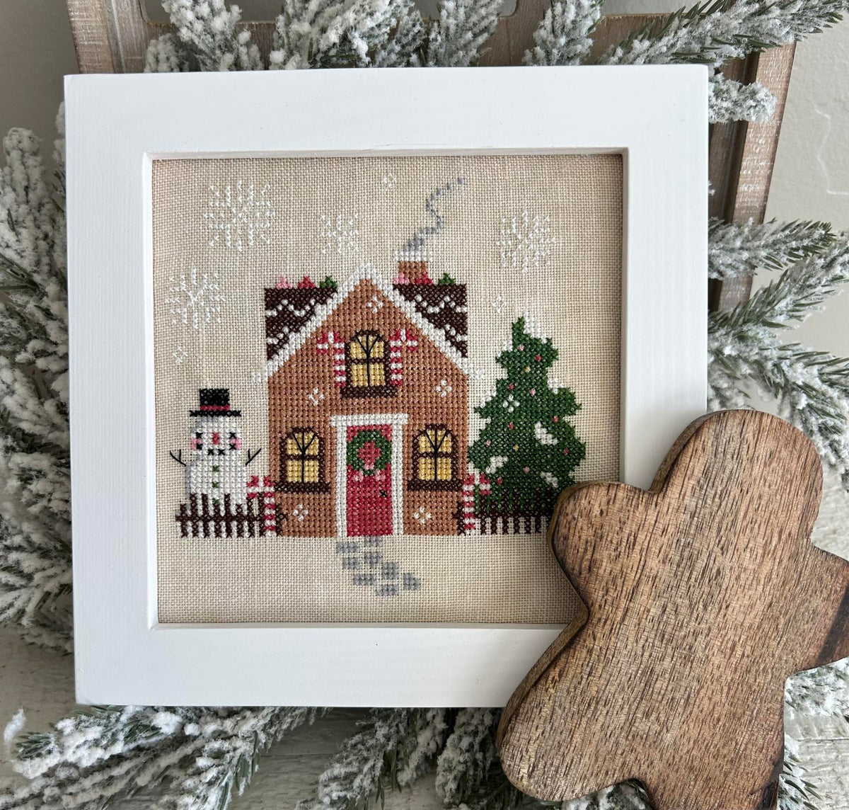 Pre-Order - A House of Ginger  Cross Stitch by Emily Call Stitching - Paper Pattern