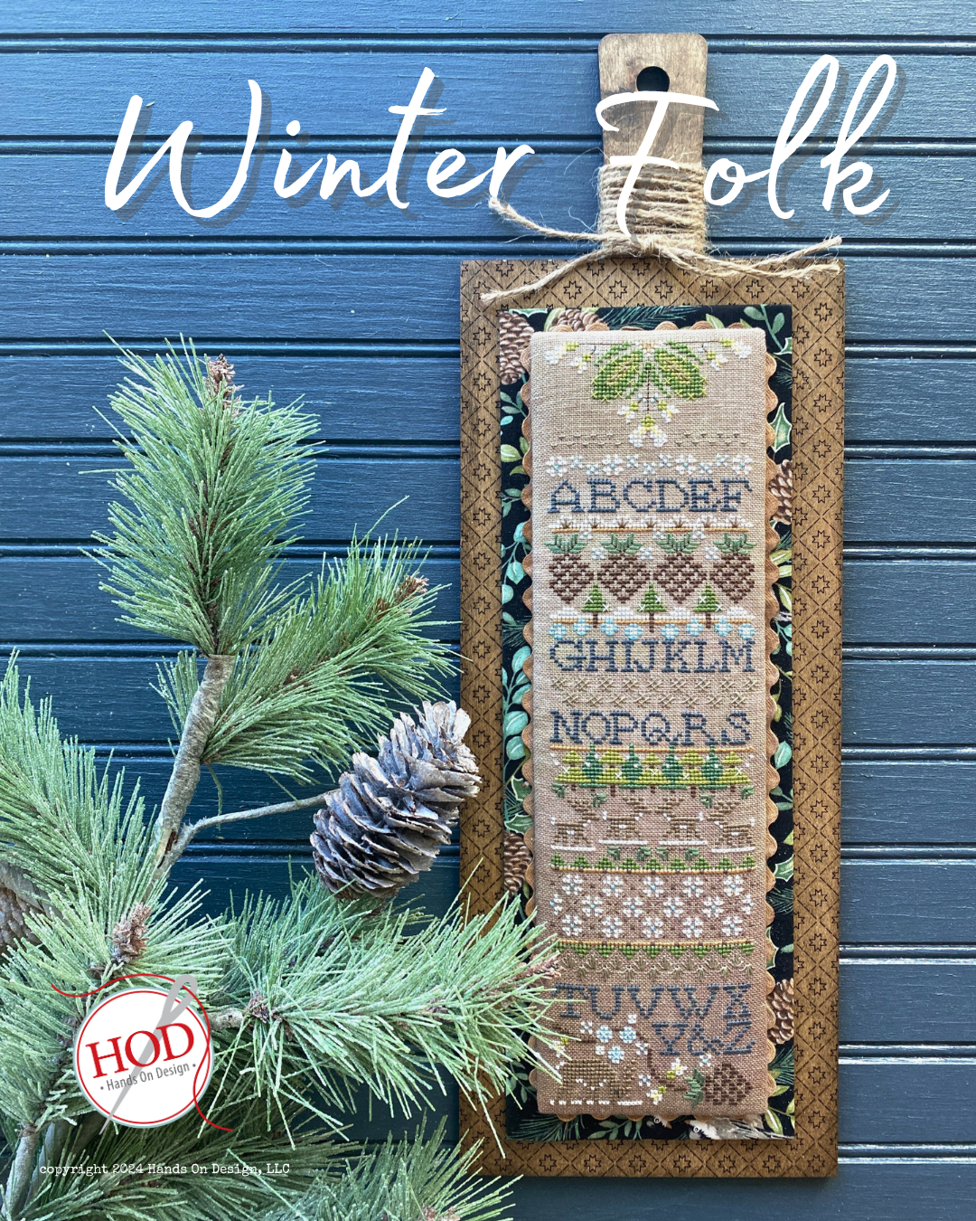 Winter Folk by Hands on Design - Paper Pattern