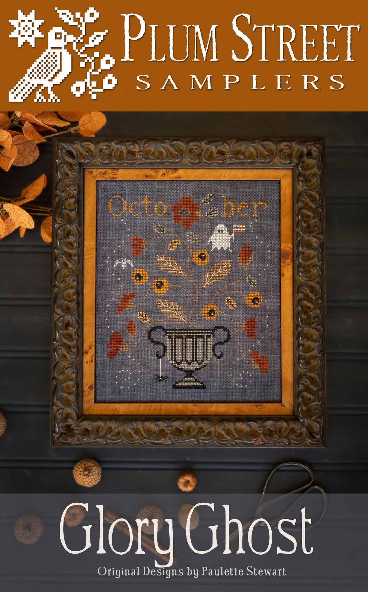 Glory Ghost Cross Stitch by Plum Street Sampler - Paper Pattern