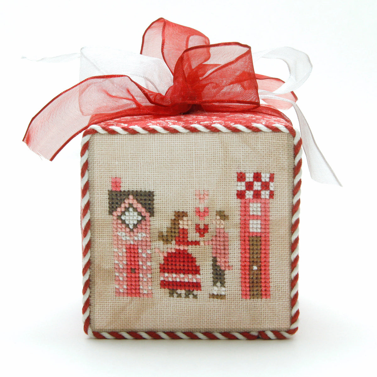 Big-Hearted Frill Cross Stitch by Heart in Hand - Paper Pattern PRE ORDER