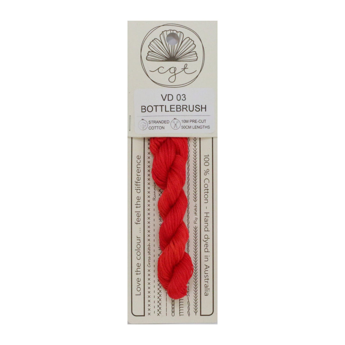 Bottlebrush Stranded - Cottage Garden Threads Cotton Floss #VD03