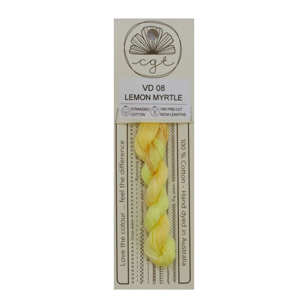 Lemon Myrtle Stranded - Cottage Garden Threads Cotton Floss #VD08
