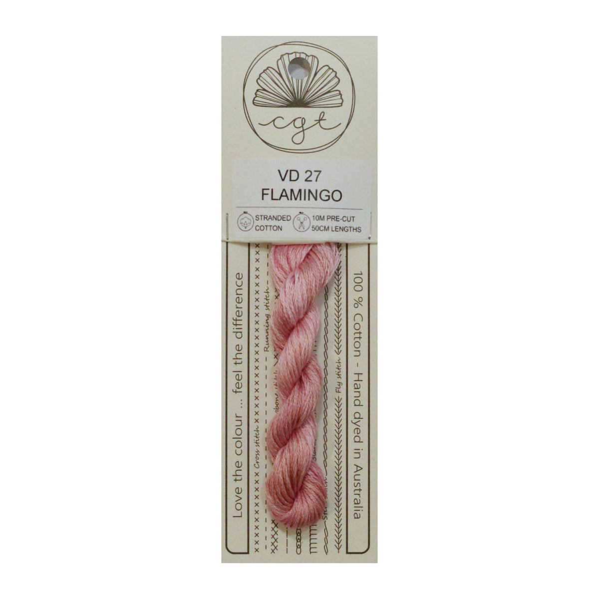 Flamingo Stranded - Cottage Garden Threads Cotton Floss #VD27