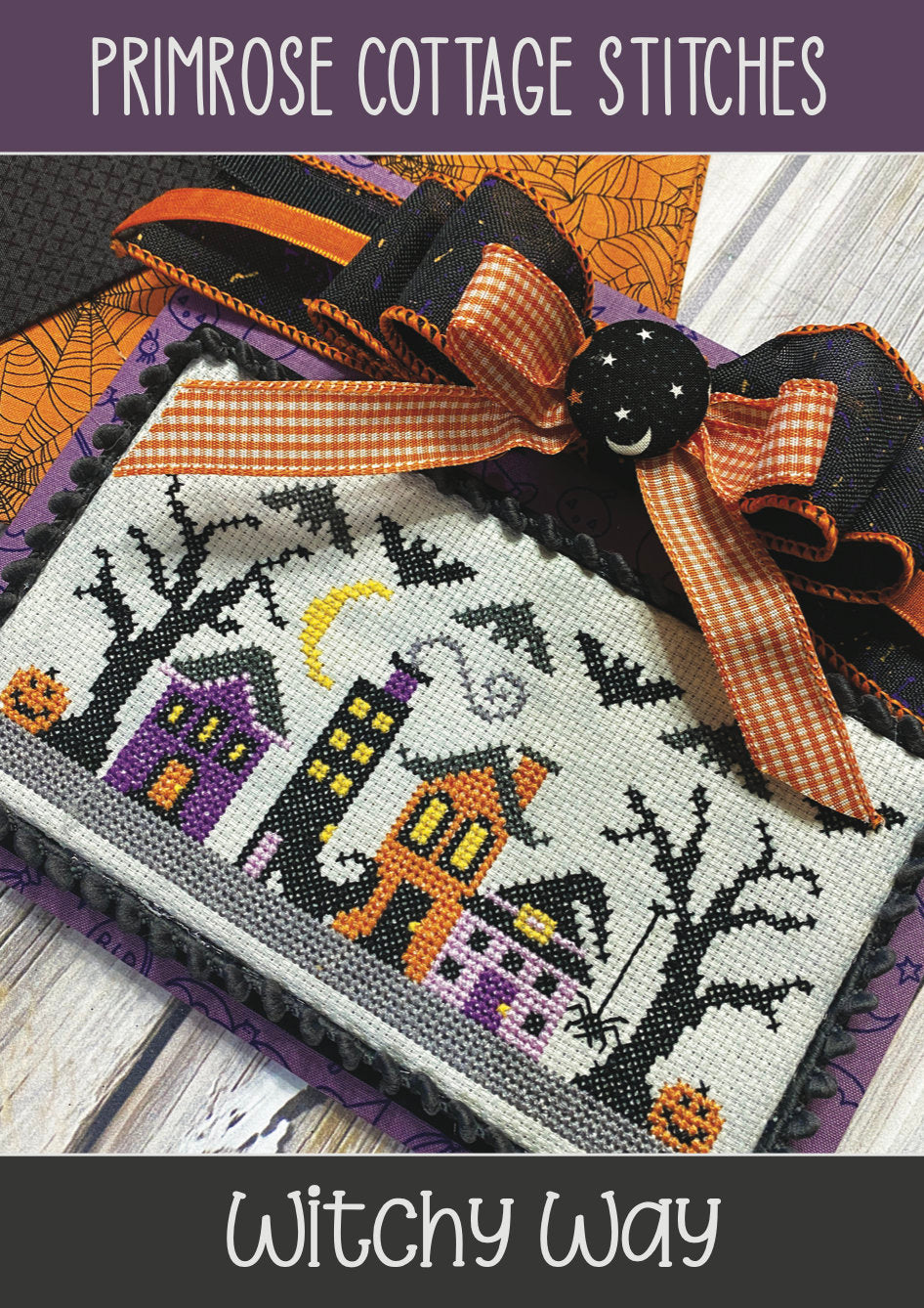 Witchy Way Cross Stitch by Lindsey Weight of Primrose Cottage Stitches - PAPER Pattern PCS-024