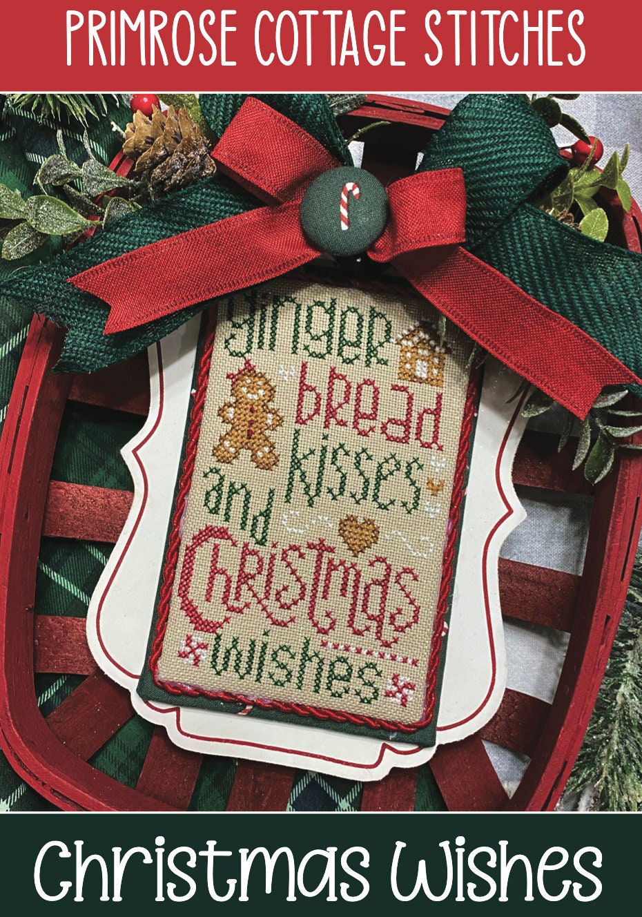 Christmas Wishes Cross Stitch by Lindsey Weight of Primrose Cottage Stitches - PDF Pattern